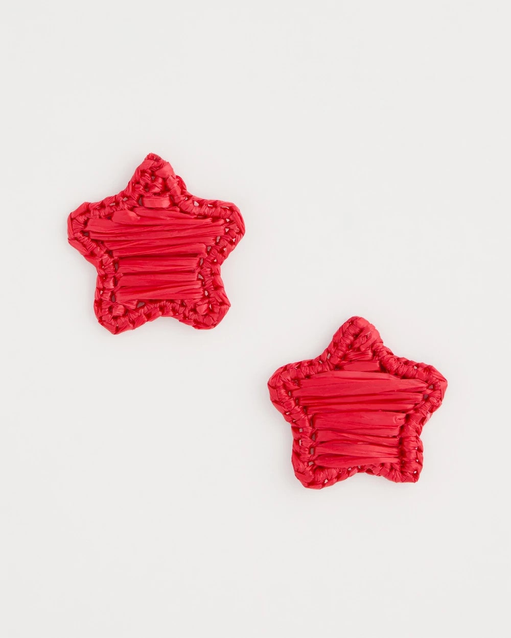 Chico's US - Americana Red Star Stud Earrings