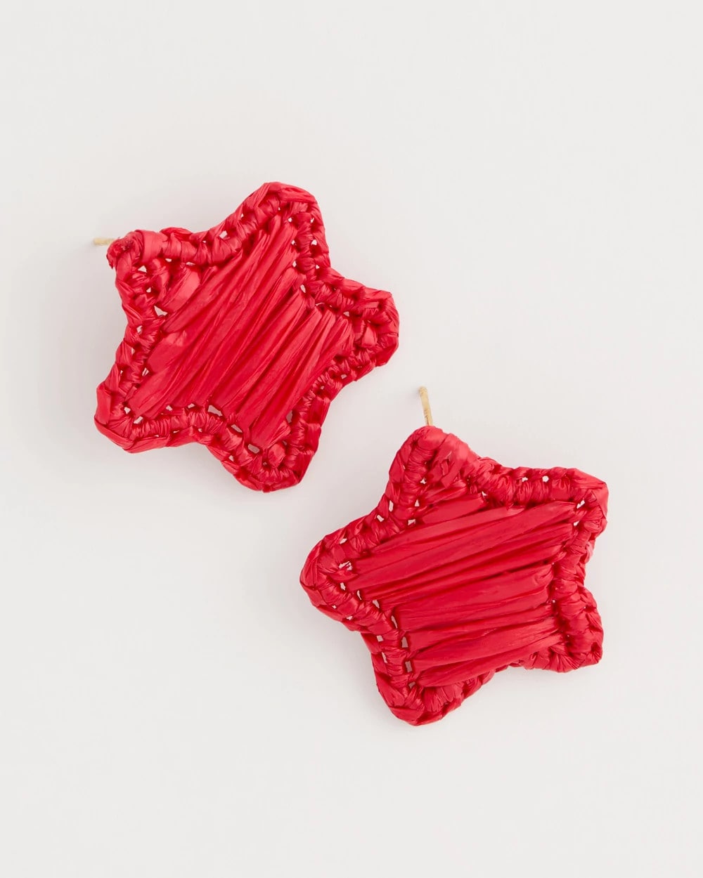 Chico's US - Americana Red Star Stud Earrings