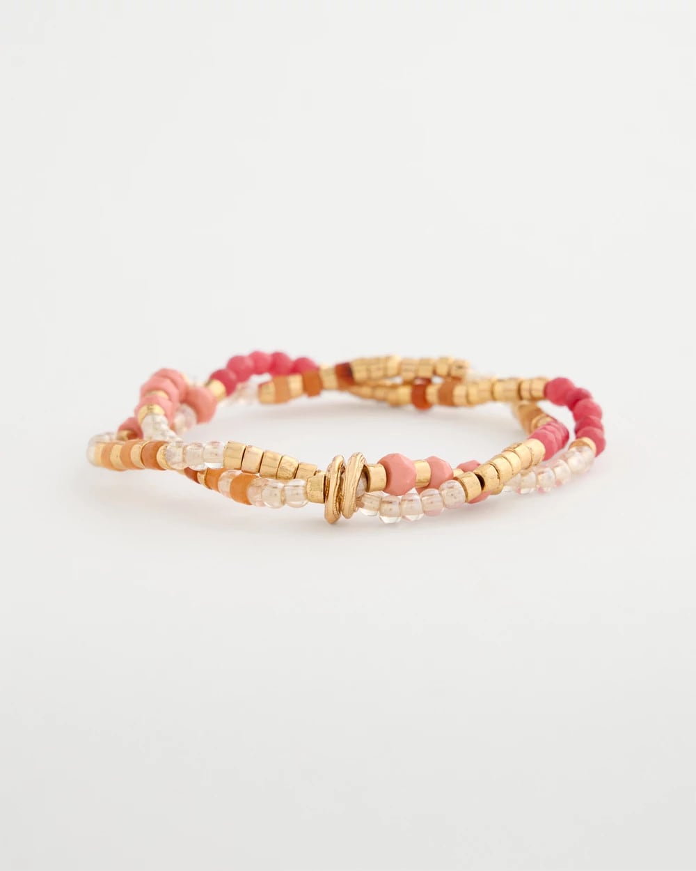 Chico's Discount - Aventurine Jade Stone Stretch Bracelet