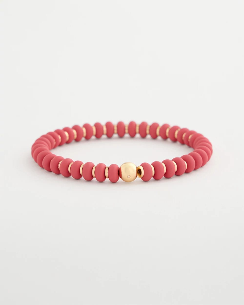 Chico's Sale - Coral Inspired Round Stretch Bracelet