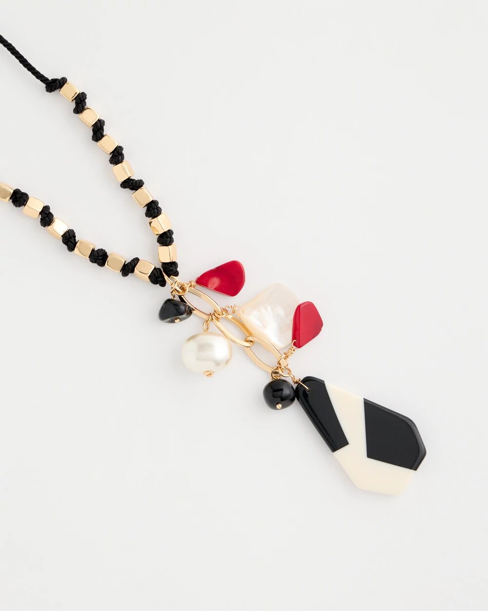 Chico's Outlet - Corded Short Pendant Necklace