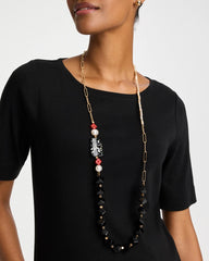 Chico's Online - Asymmetrical Long Single-Strand Necklace