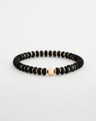 Chico's On Sale - Black Round Stretch Bracelet