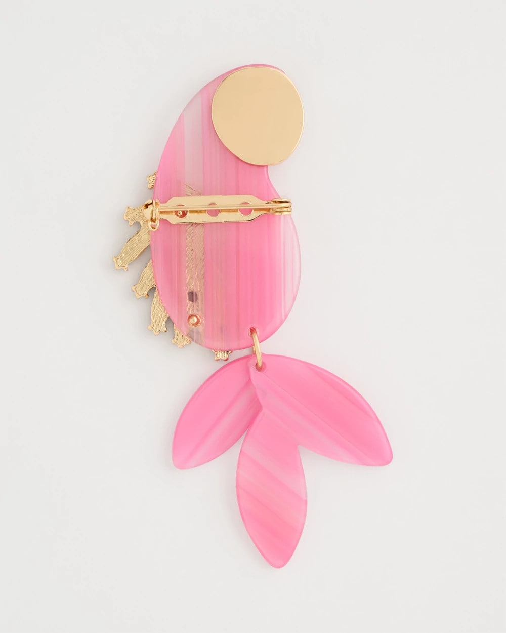 Chico's Online - Chic Pink Parrot Brooch
