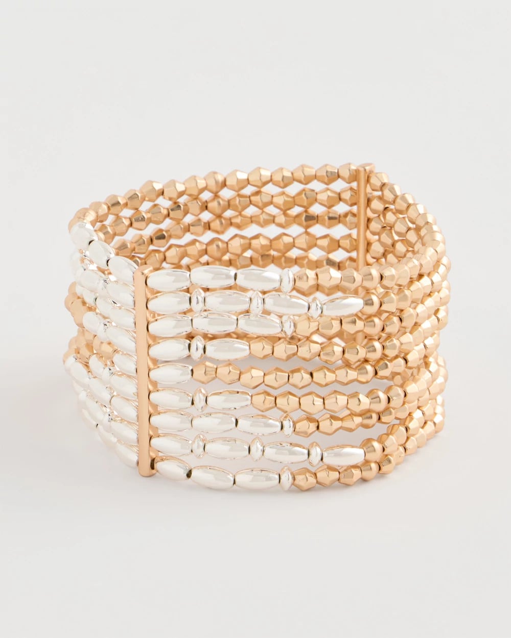 Chico's US - Multi-Strand Beaded Stretch Bracelet