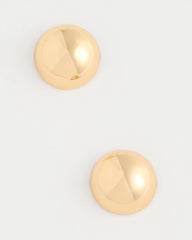 Chico's / Mini Goldtone Sphere Stud Earrings
