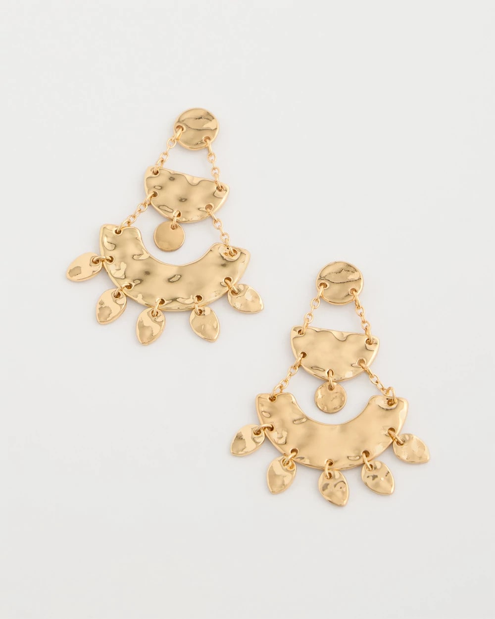 Chico's Sale - Hammered Chandelier Earrings