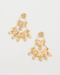 Chico's Sale - Hammered Chandelier Earrings