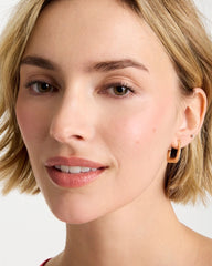 Chico's On Sale - Mini Goldtone Square Earrings