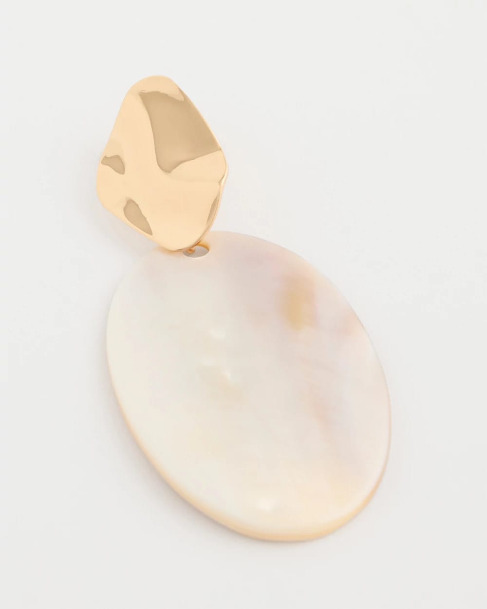 Chico's Outlet - Shell Oval Drop Earrings