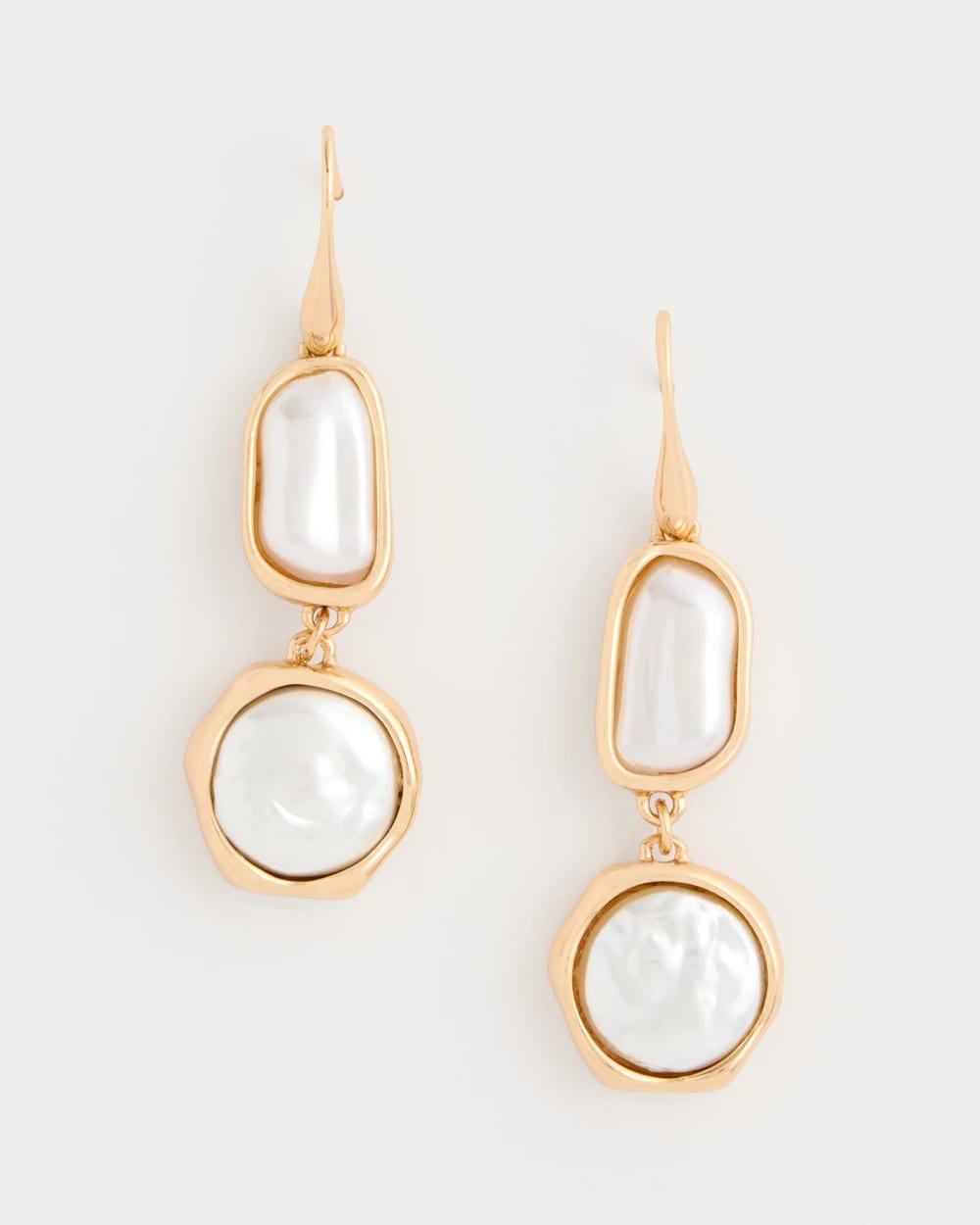 Chico's Online - Siren Faux Pearl Drop Earrings