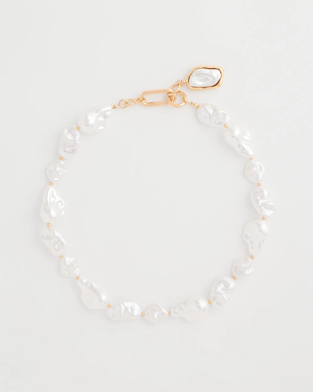 Chico's / Siren Faux Pearl Y-Necklace