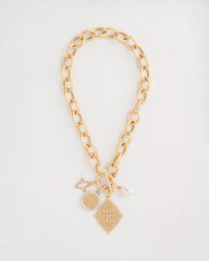 Chico's Discount - Toggle Cameo Charm Necklace