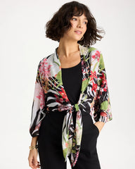 Chico's Online - Georgette Tie-Front Kimono