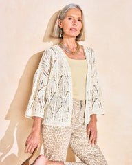 Chico's Outlet - Cotton Crochet Kimono