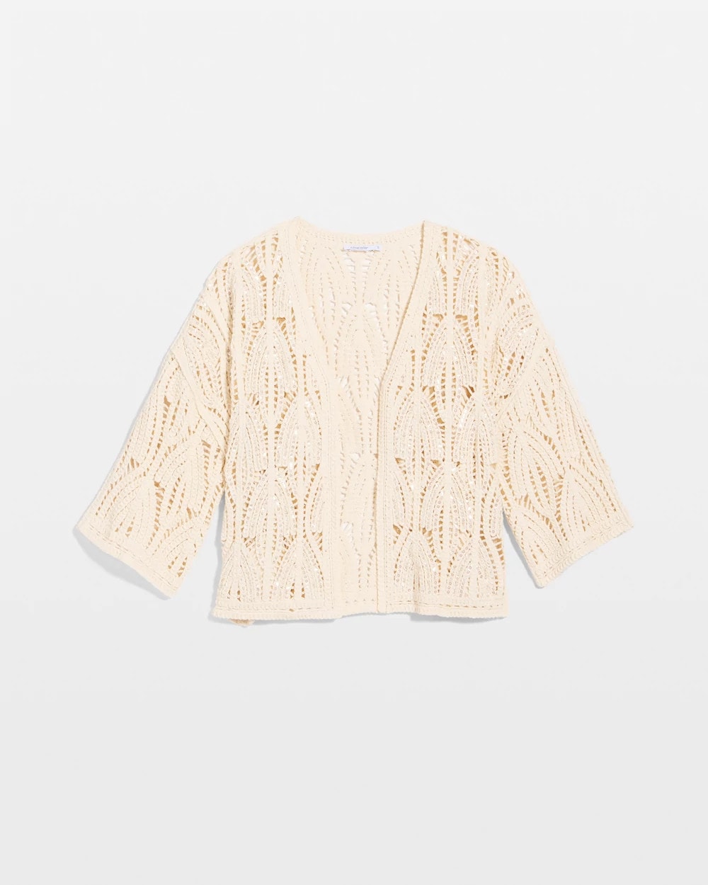 Chico's Outlet - Cotton Crochet Kimono