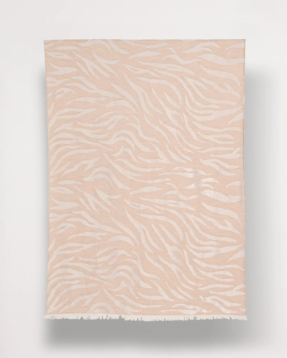 Chico's On Sale - Neutral Zebra Jacquard Oblong Scarf