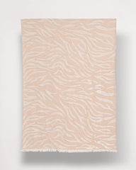Chico's On Sale - Neutral Zebra Jacquard Oblong Scarf