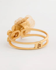 Chico's Outlet - Filigree Flower Hinge Cuff Bracelet