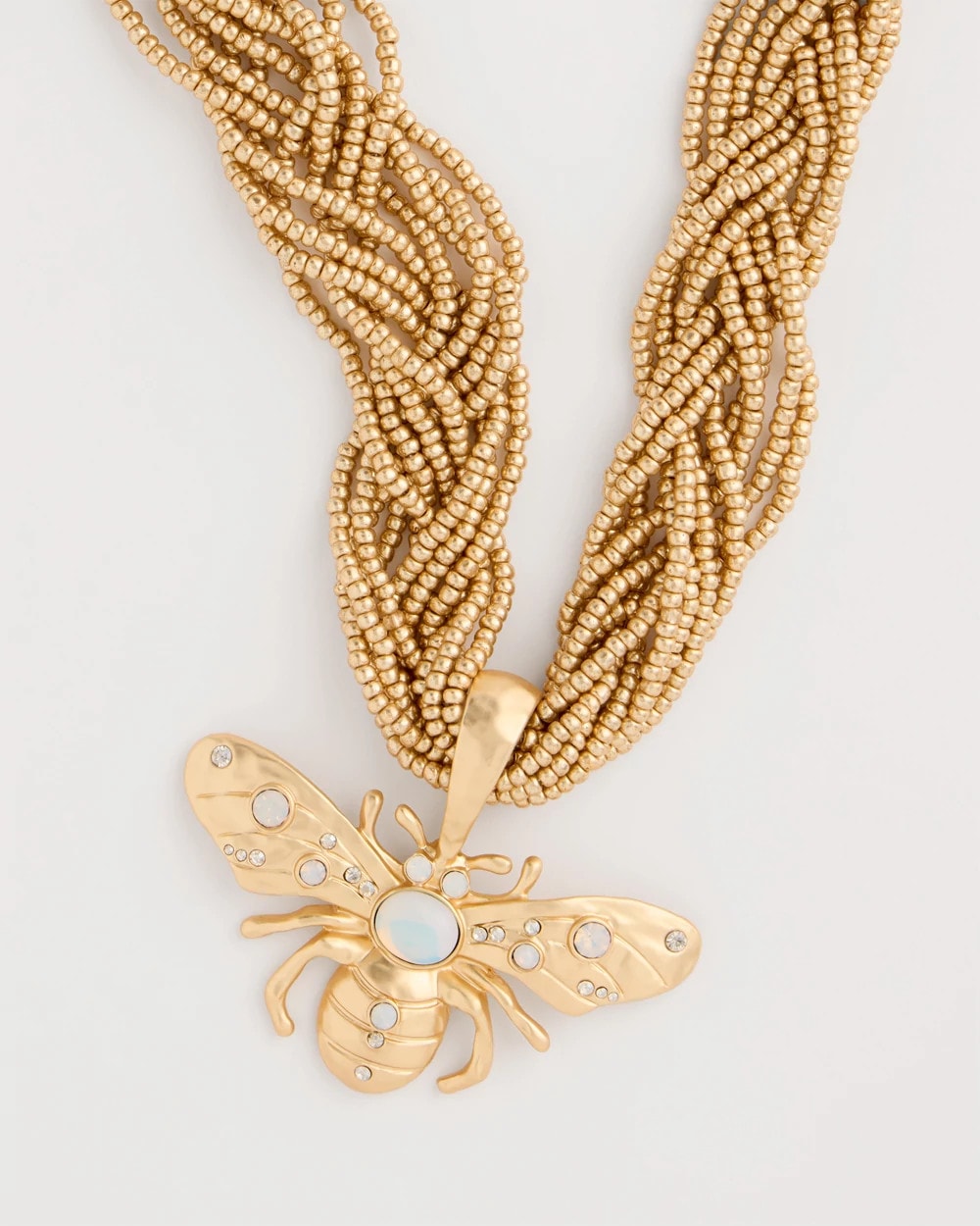 Chico's Online - Beaded Bee Pendant Necklace