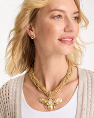 Chico's Online - Beaded Bee Pendant Necklace
