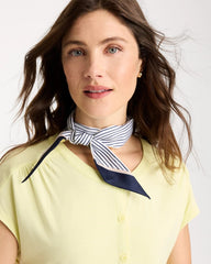 Chico's Outlet - Striped Skinny Scarf