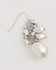 Chico's Online - Silvertone Cluster Earrings