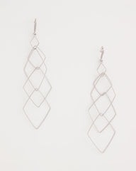 Chico's / Geo Linear Drop Earrings