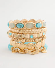 Chico's Outlet - Quartz Stone Small Stretch Bracelet