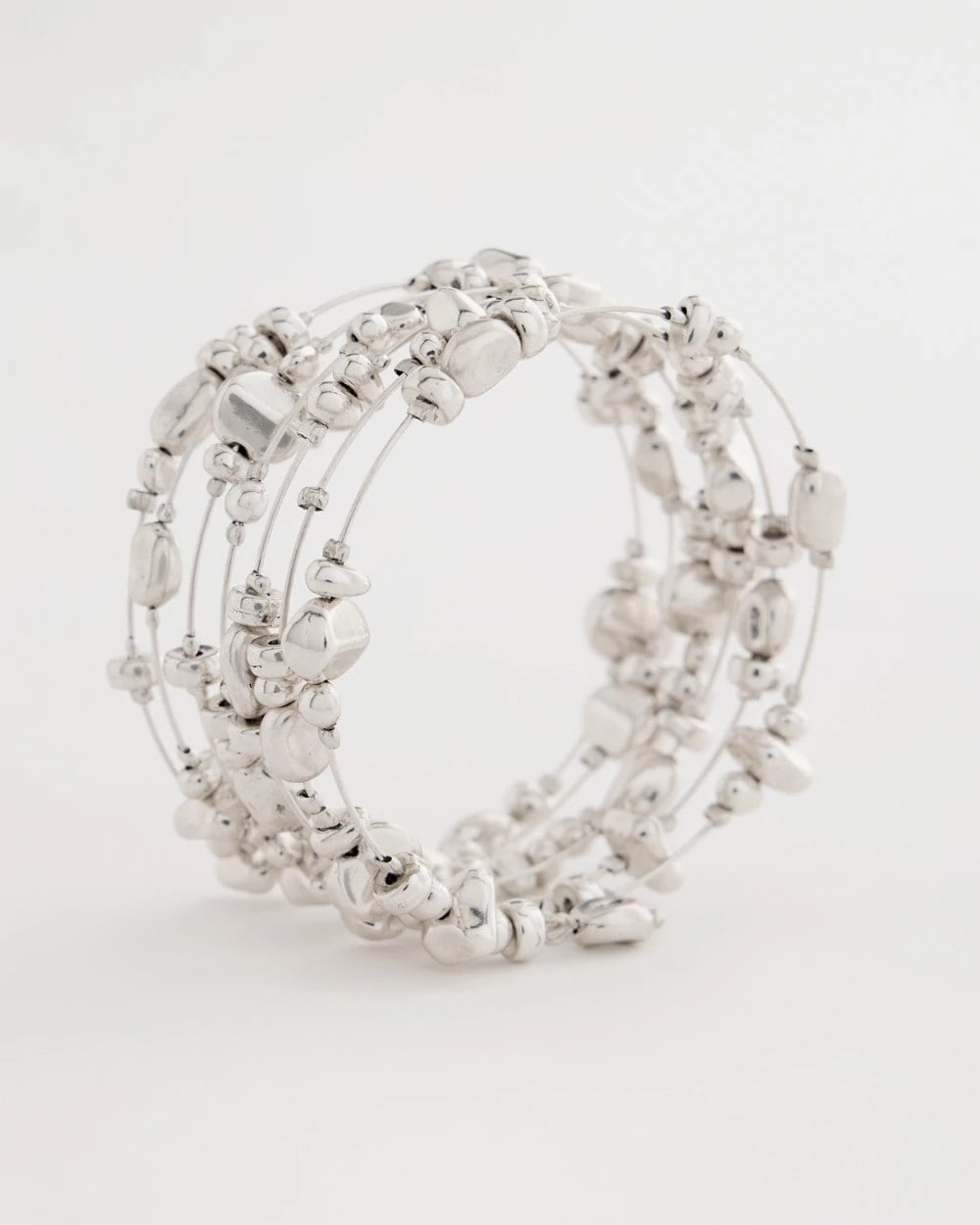 Chico's Online - Silvertone Coil Bracelet