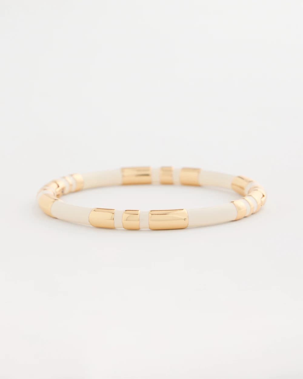 Chico's Sale - White Enamel Hinge Bangle