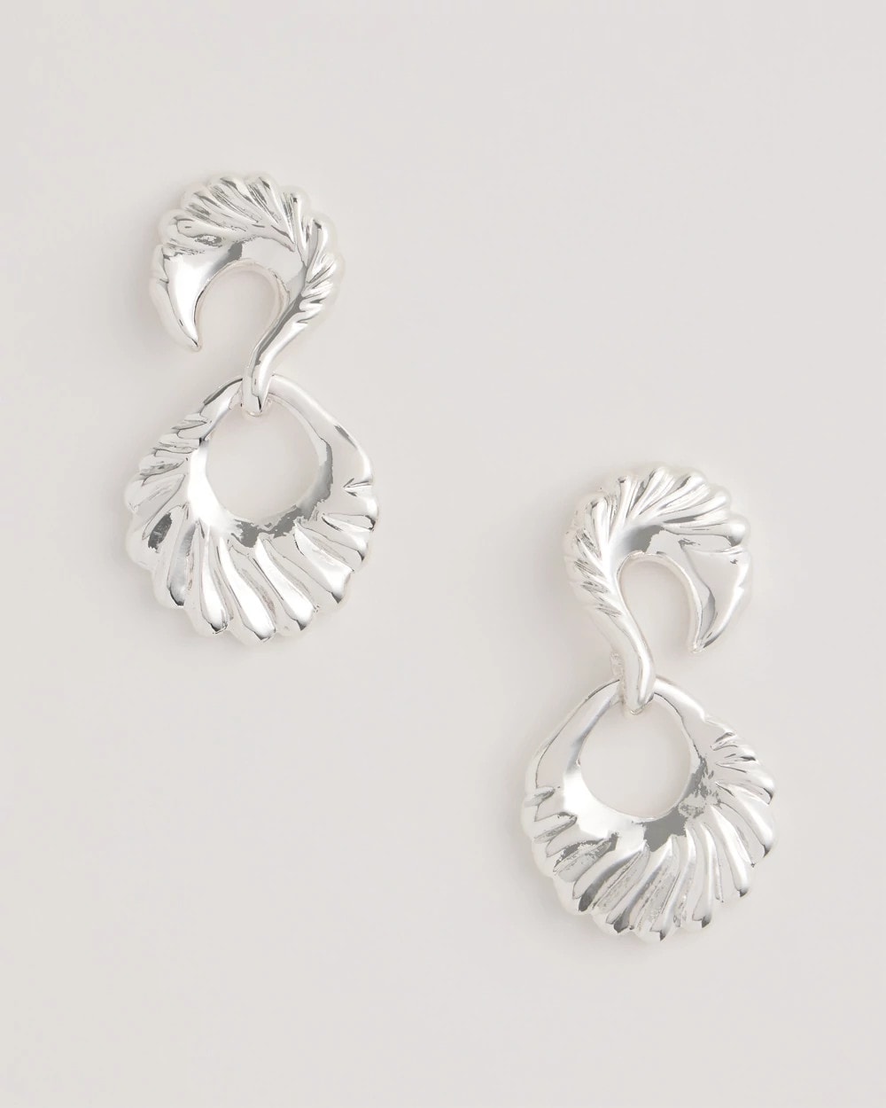 Chico's On Sale - Silvertone Doorknocker Earrings
