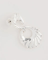 Chico's On Sale - Silvertone Doorknocker Earrings