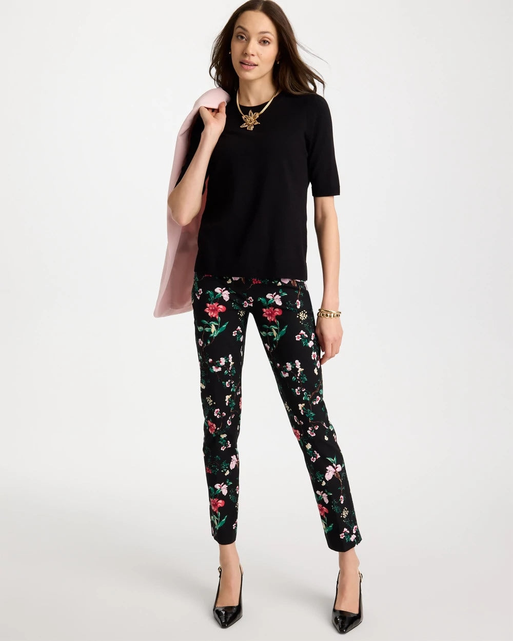 Chico's Sale - Ella Crewneck Pullover Sweater