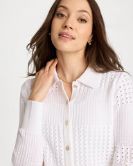 Chico's On Sale - Textured Button-Front Cardigan