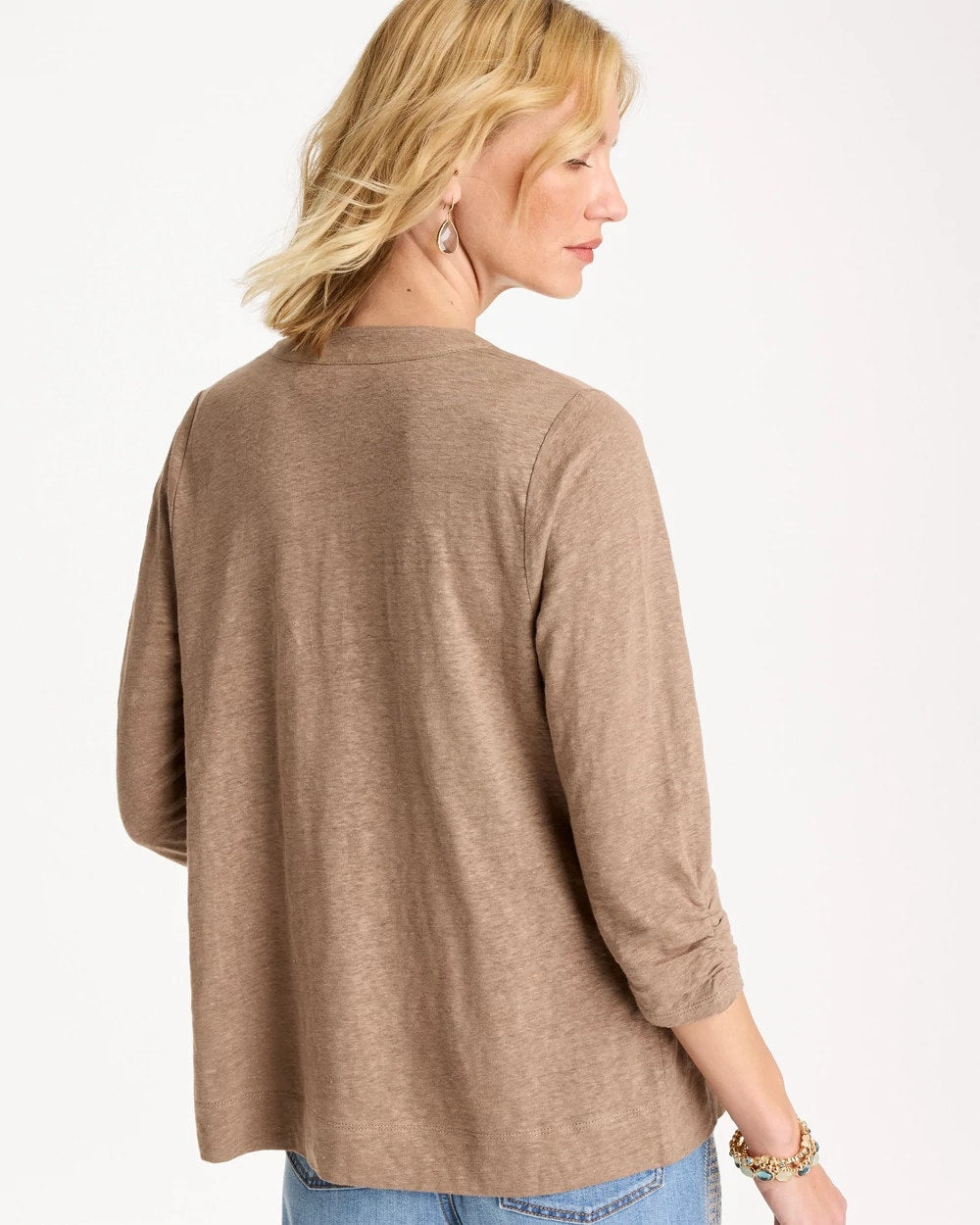Chico's For Sale - Linen Open Front Cardigan