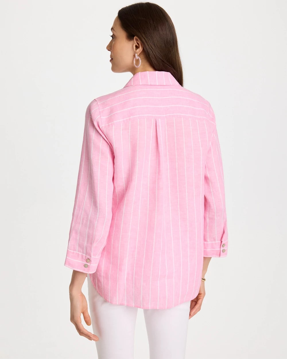 Chico's Online - No Iron™ Linen Striped Shirt
