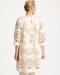 Chico's Discount - Long Faux Leather Kimono