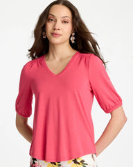 Chico's On Sale - Shirred Elbow Sleeve Tee