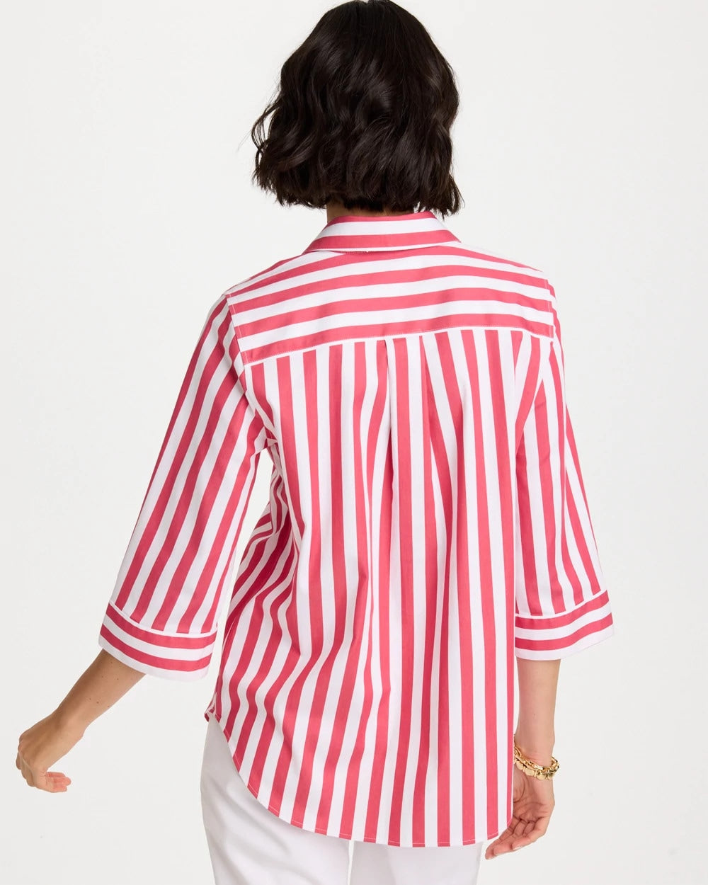 Chico's Online - No Iron™ Striped Stretch Tunic
