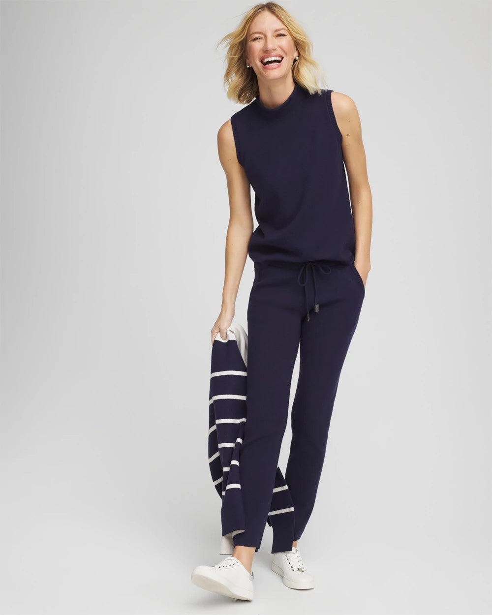 Chico's Online - Zenergy® Luxe Sleeveless Mockneck
