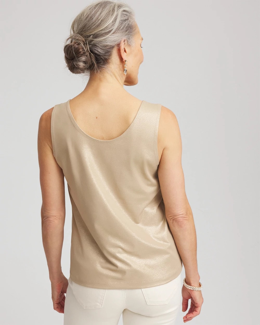 Chico's US - Foiled Microfiber Tank
