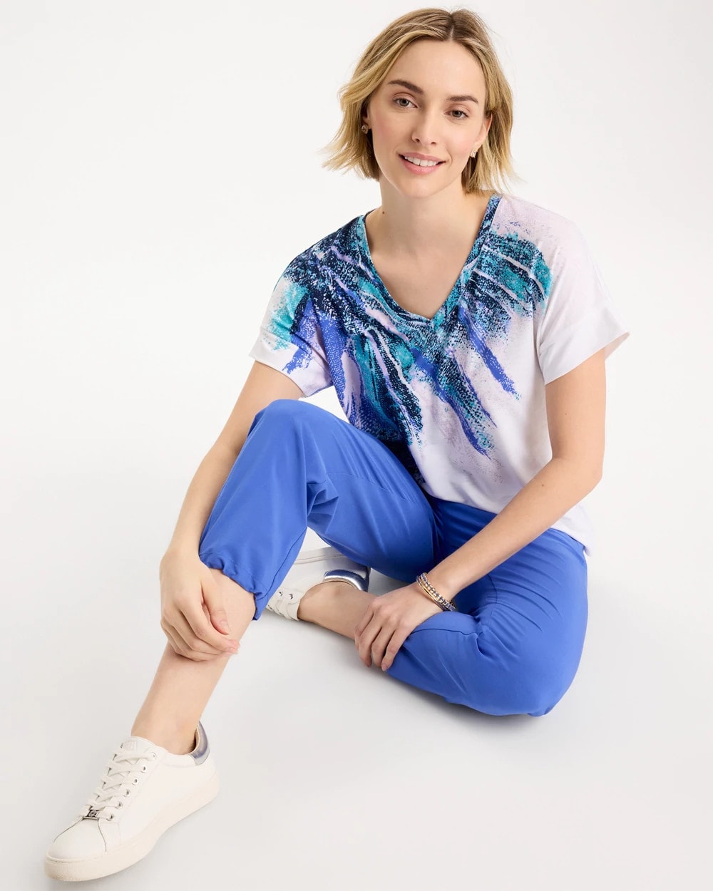 Chico's Online - Zenergy® Sicily Splash Drop Shoulder Tee