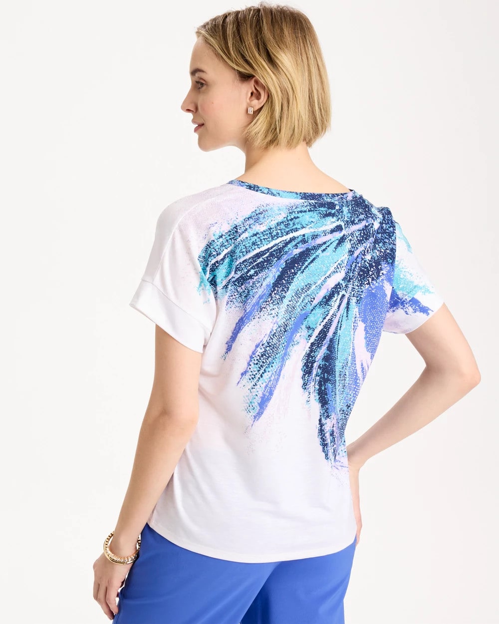 Chico's Online - Zenergy® Sicily Splash Drop Shoulder Tee