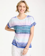 Chico's US - Zenergy® Ombre Drop Shoulder Tee