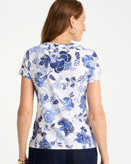 Chico's Online - Jolene Cotton Stretch Cap Sleeve Tee