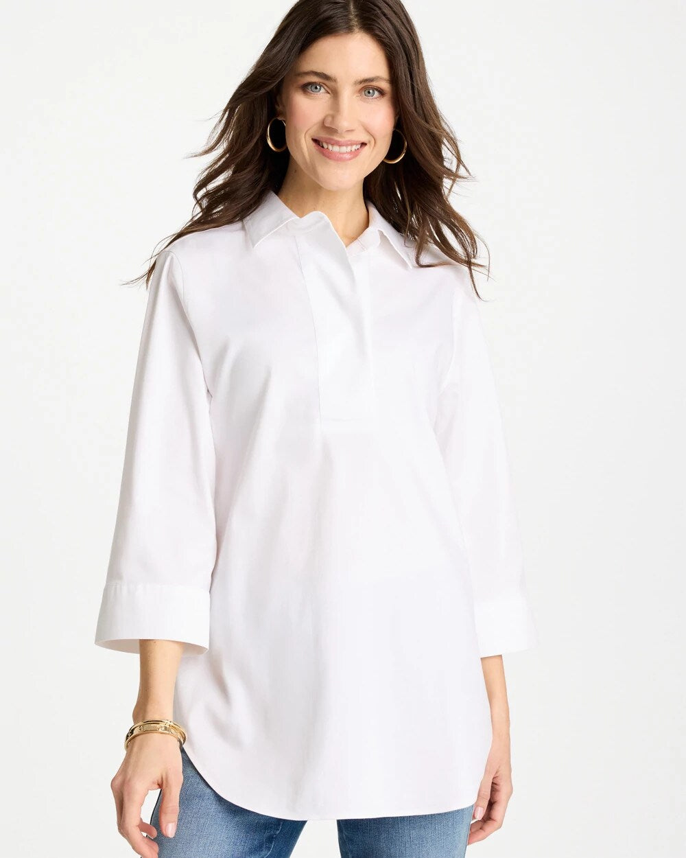 Chico's US - No Iron™ Stretch Popover Tunic