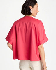 Chico's On Sale - Poplin Popover Dolman Top