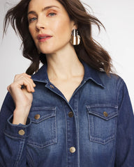 Chico's Sale - Button Down Denim Topper