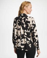 Chico's On Sale - Crepe Mockneck Blouse